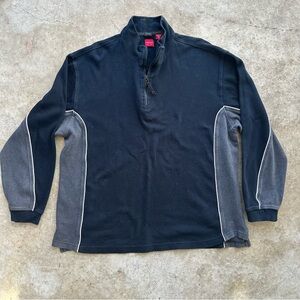 Arrow Men's 100% Cotton Quarter Zip Sweater Pullover  Shirt, Made in India, XL